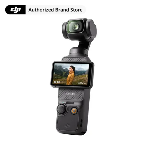 DJI Osmo Pocket 3 & Creator Combo Cameras - 1'' CMOS Sensor, 4K/120fps Recording, 3-Axis Stabilization, Fast Focusing, Face/Object Tracking, Optical Features, MP4 Support, MicroSD Slot, Wireless Action/Vlogging Camera Recorder for YouTube (sohochic)