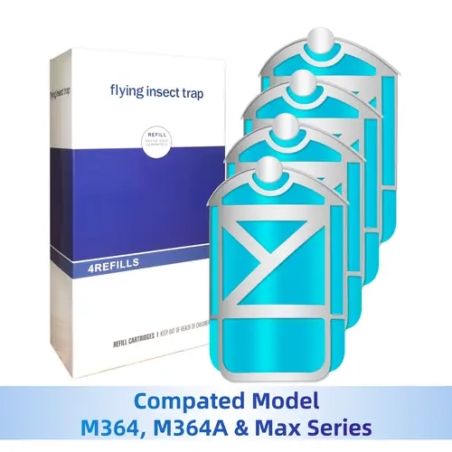 JOYTUTUS Sticky Bug Trap Refill Cartridges - Easy Install, Customizable & Eco-Friendly Home Pest Control for Homes/Offices, Compatible with M364, M364A & Max Series Indoor Traps