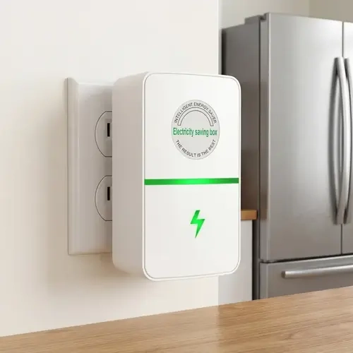 Plug-In Power Box with US Plug 2026 Updated Design, Compatible with 90–250V Input Range Multi Plug Outlet