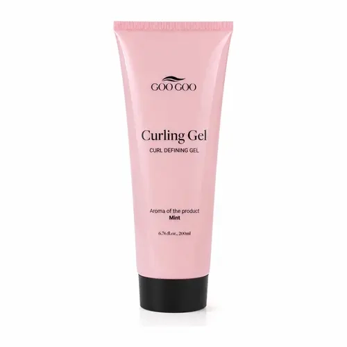 GOO GOO CURLING GEL Frizz Fighting Hair Gel,Refreshing Mint Flavor,6.76 oz  for Shape Curls & Boost Elasticity - All Curly Hair Types #sohochic #TikTokShopFallDealsForYou