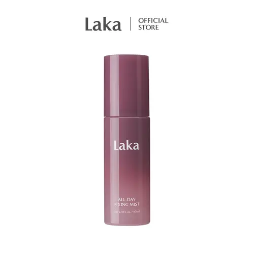 [Laka] All-Day Fixing Mist — 24HR Triple-Proof Hold Setting Spray, Skincare-Infused & Lightweight