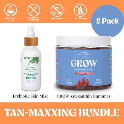 Akasha Superfoods Tan-Maxxing Bundle