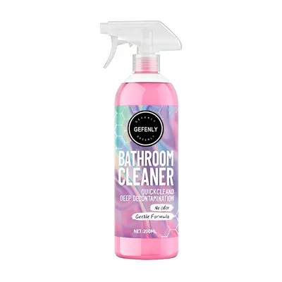 Multi-Purpose Bathroom Cleaner, Water Stain Eliminator, Powerfully Removes Bathroom Stains, Gentle Formula, 200ml per bottle, Two-Bottle Pack.2