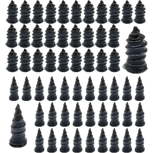 60PCS Tire Repair Screws Plug Kit, Self-Service Tires Repairs Kit, Vacuum Tire Repair Screws for Quick Fixes, Screw in Tires Plugs Car Accessories for Truck,SUV,Motorcycle