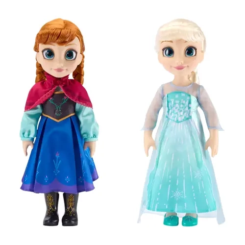 Disney Store Princess Once Upon a Story Doll 16" and Mini Doll Playset 5" | Moana, Rapunzel, Elsa, Anna, Ariel, Tiana, Belle, Cinderella