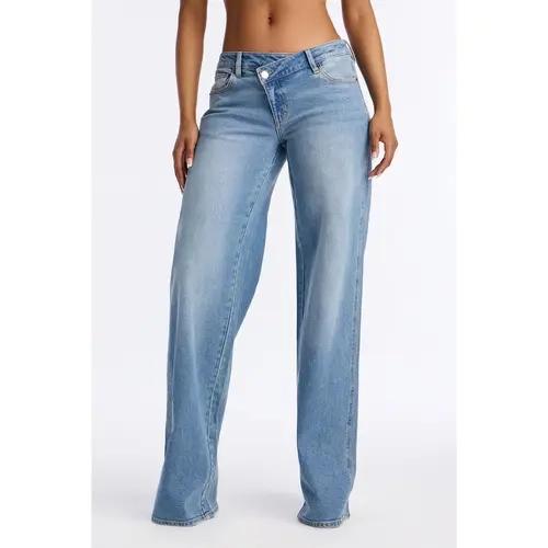 Tall Eastside Low Rise Crossover Wide Leg Jean - Vintage Wash