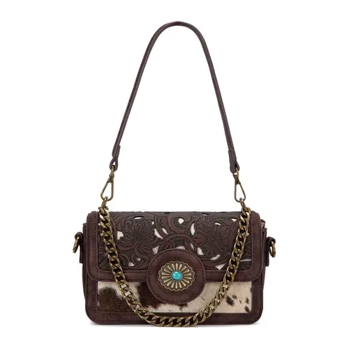 Trinity Ranch WesternCowhide  Crossbody Purse for Women