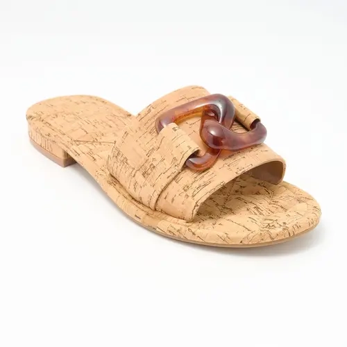 Aerosoles Slide Sandals with Chain Detail-Bigcharm