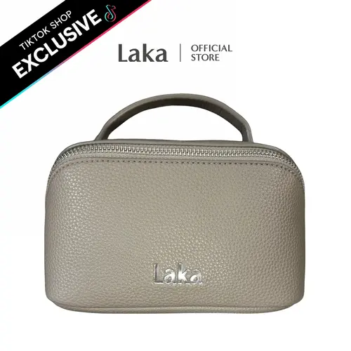 [Laka] [Gift] Mini Handle Pouch (Etoupe) | Deals For You Days Exclusive
