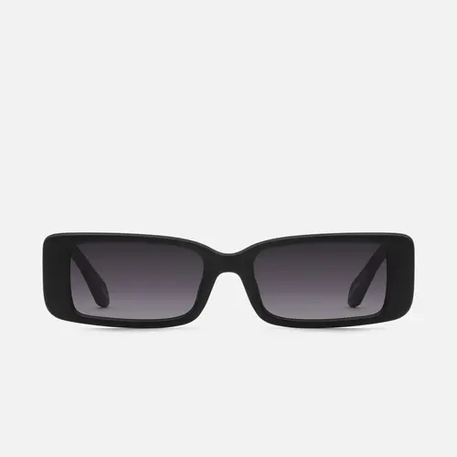 QUAY - ART SCHOOL Trendy Narrow Rectangle with built in universal nose pads and wide arms