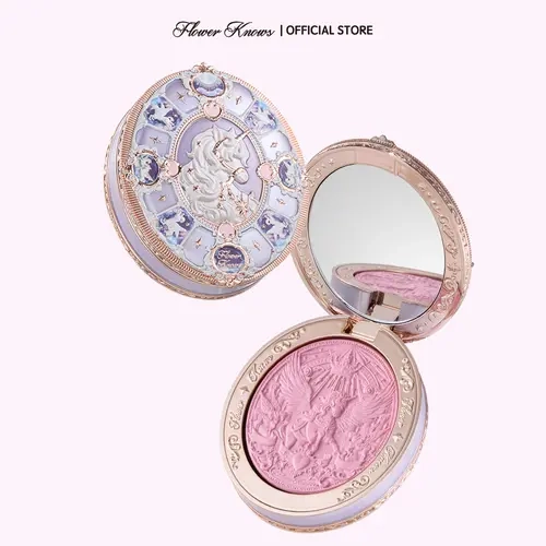 Flower Knows Knight Unicorn Collection Satin Blush, Nourishing, Hydrating Beauty Cosmetics Product, Glow-Boosting Everyday Makeup, Suitable for All Skin Types & Any Look, #sohochic, Ideal for Christmas gift, Black Friday