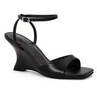 BERNESS Kaylani Women's Wedge Sandals, Sculpted Ankle Strap Platform Heels, Comfortable Elevated Shoes for Party & Daily Wear, Daily Wear Sandals, Elevated Sandals