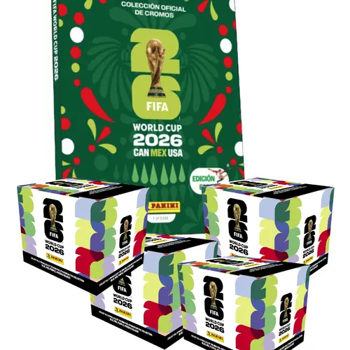 FIFA® World Cup 2026 PANINI® - COLLECTORS HARD COVER Album and 4 Boxes