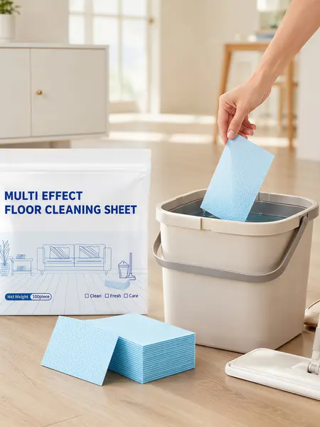 100 Piece Floor Cleaning Tablets Multi-SurfaceCleaner for Hardwood Laminate Tile & RV Walls Antibacterial Deodorization Maintenance