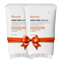 Lilyeve Growturn Hair Growth Serum with Built in Brush 2pcs for Hair Growth & Thickening Thicker Stronger Hair Strengthening Hair
