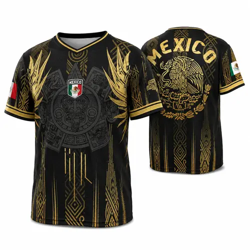 Men's Mexican Aztec Soccer Top - Mexico 2026 Jersey, Jerseys for Soccer, Game Day Outfit, Ideal Gift for Fans and Players