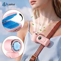 Compact Rechargeable USB Charging Fan - Handheld Cooling USB & Mobile Fans with 5 Speed Levels, 3000mAh Battery, Cool-Touch Plate, Adjustable Flexible Design, Clip-On Device for Umbrellas/Bags, Summer Camping Use techvibes