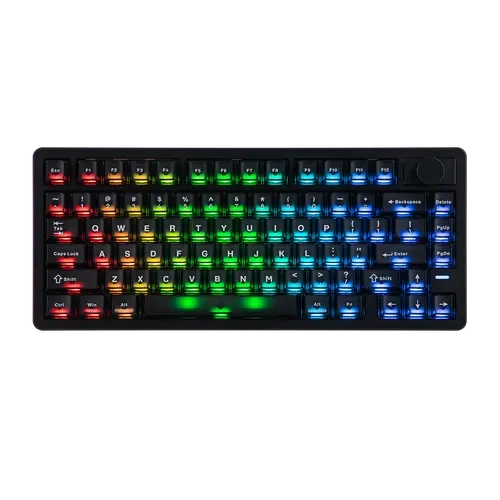 EPOMAKER HE75 V2 Hall Effect Gaming Keyboard, 8K Polling & 0.1ms, 8000mAh & 2.4Ghz/BT, Hot Swap Key & Knob, 0.005mm Adjustable Actuation, Rapid Triggering, Creamy & Thocky