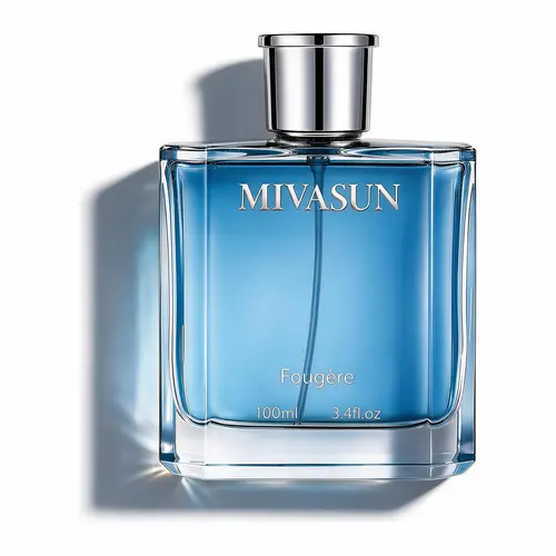 MivaSun Midnight Ocean Unisex Eau de Parfum - 100ml/3.4 fl oz Cologne, Long-Lasting Citrus Floral Aroma, Ocean-Fresh Start Scent with Cedarwood, Contains Neither Harsh Additives, Daily Wear Liquid Perfume for Summer Outfits