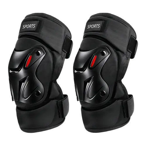 Ollas Sports Knee Pads (1 Pair Set) - Durable Multi-Sport Protective Equipment for Adults, Knee Leg Protector Injury Guard for Cycling, Skateboarding