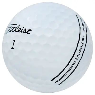 Titleist Pro V1 2023 Alignment Golf Balls - Good - 1 Dozen