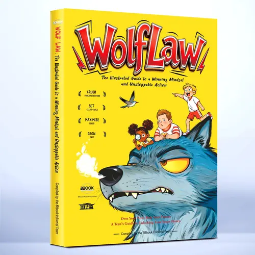 Wolf LAW Teen Adventure Manga - Cultivate Wolf Spirit, Forge a Strong Mindset Book Series (Humanities & Social Sciences, Psychology & Relationships Category)