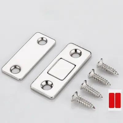 Punch-Free Magnetic Cabinet Catch, Universal Hardware for Cabinets, Drawers and Windows-MM1