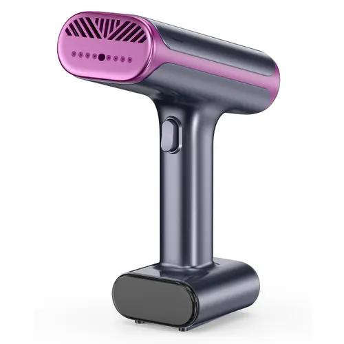 FallDealsForYou  2-in-1 Steam+Vac Handheld Clothing Steamer - Standing Design, 2300Pa Auto Grip Suction, 5 Fabric Modes, 3 Suction Gears, 190ml Water Capacity, Multi-Settings for Shirts & Business Suits (110-120V)