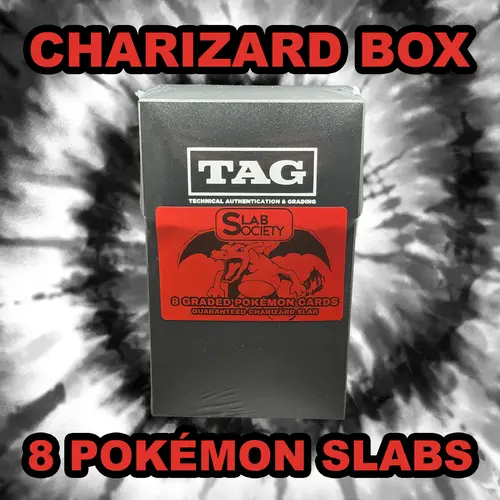 All Grades Charizard Chase Box - 8 Graded Pokémon Cards w/ Guaranteed Charizard