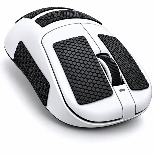 DIY Mouse Anti-Slip Grip Tape - Cool, Dry, Moisture-Wicking, Sweat-Absorbent, Thin, Cut-to-Fit, Easy-to-Apply, Repositioned Skin Compatible with Gaming & Regular Devices (Mouse Excluded)