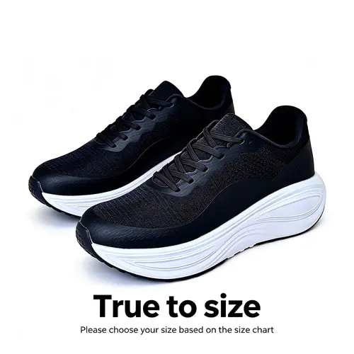 AVW Men's Slip-On Casual Trainers - Training Runner Footwear, Hands-Free, Non-Slip, Cushioned Rubber Sole, All Weather Grip, Arch Support, All Seasons for Travel, Walking Workouts