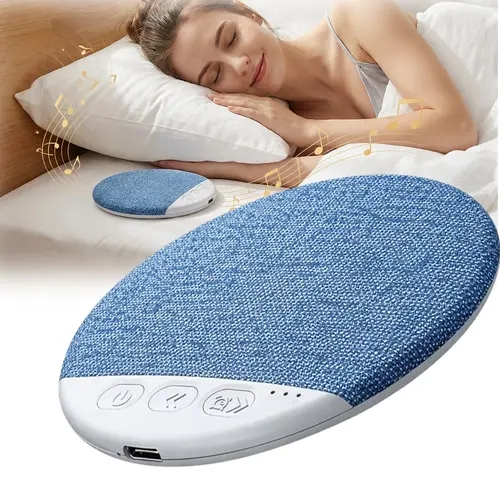 2026 Sleep Under-Pillow Speaker – Excellent Sound Quality, Ultra-Thin Body (Places Under The Pillow), Supports Automatic Shutdown and Timer Functions, Bluetooth Design, Rechargeable, Optimized for Side Sleepers.Sleep Companion, Birthday Gift