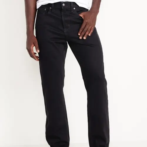 Old Navy Men's Structured Straight Non-Stretch Jean