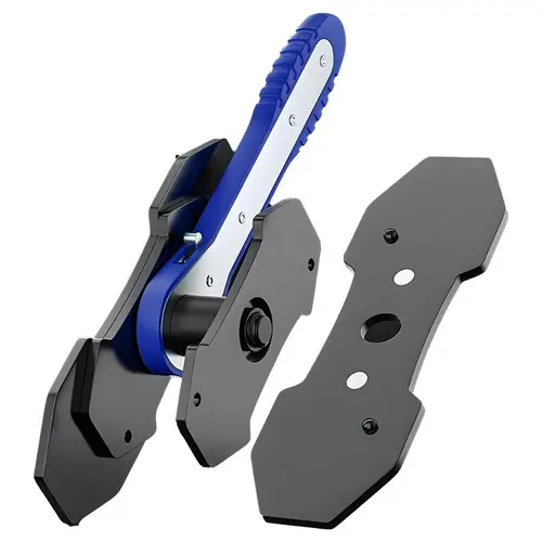 Brake Caliper Piston Press Tool - Multi-Piston Disc Brake Accessory with 360° Rotating Ratcheting Wrench, Effort-Saving Car Repair Gear for Portable Press-Fit Automotive Maintenance