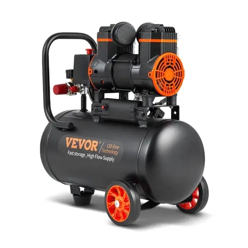 【Fallpicks】VEVORAir Compressor,  ,Oil Free Air Compressor Tank & Max.Pressure, Ultra Quiet Compressor for Auto Repair, Tire Inflation, Spray Painting, Woodwork Nailing