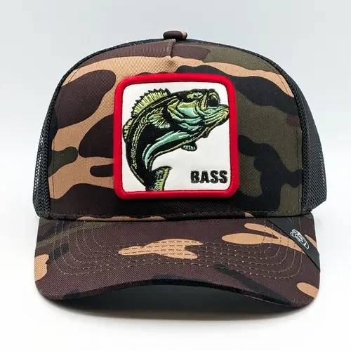 Animal Trucker Snapback - 5 Panel Mesh - GOAT, BASS, DUCK, ETC.