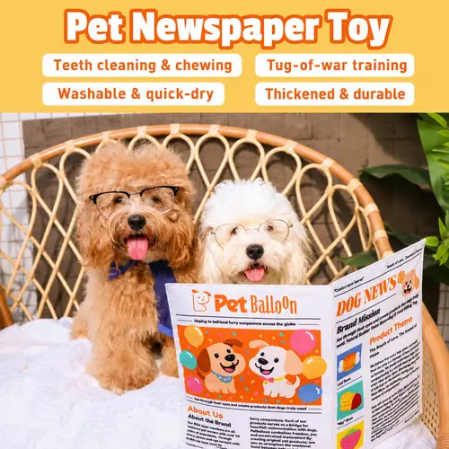 Summerwins 3‑Pieces Universal Cartoon Animal Fabric Dog Toy Set - Large, Interactive Squeak Toy, Crinkly Sound, Teeth Cleaning, Boredom Relief, Safe Non-Toxic, Machine Washable, Quick Dry, Tug Game Ready (Small Dog Compatible)