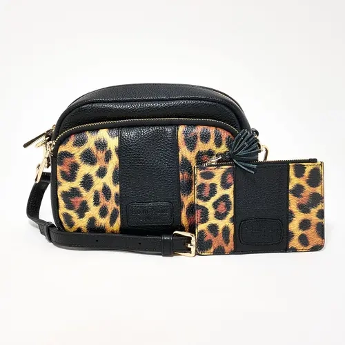 Pom Pom London Original Crossbody with RFID Slim Card Case