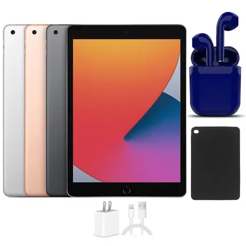 Refurbished Apple iPad 10.2-Inch 32GB-128GB, Wifi Only, All Colors Bundled! (Good condition)
