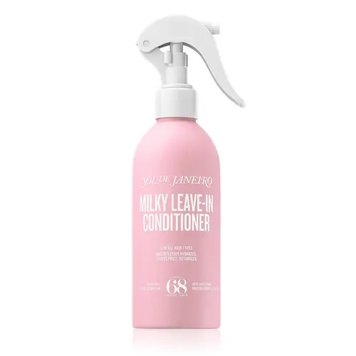 Sol de Janeiro Cheirosa 68 Milky Leave-In Conditioner - Nourishing Every Day Haircare, Frizz-Control, Advanced Sol Seal Tech, Micro Droplets, 450°F Heat-Protection, Detangling, Alcohol-Containing, Scented Fruity Floral Brazilian Jasmine & Pink Dragonfruit
