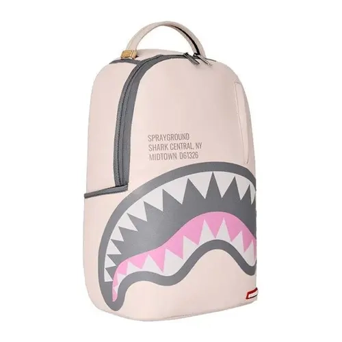 Sprayground Shark Central Rose DLXSV Backpack White/Black by StockX