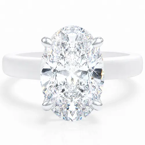 Rinfit Silicone Rings for Women with Thin Band and 11x8mm Oval Cut CZ Stone, Silicone Engagement Ring and Wedding Ring for Her, Flexible for Work, Gym, Pregnancy, Travel and Everyday Wear, Patent Pending Design