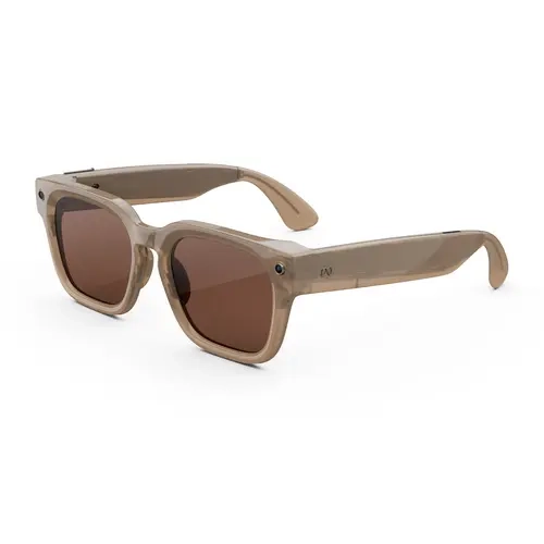Meta Fury Sandstone Dark Amber Lenses
