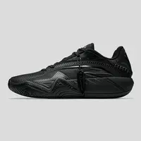 ANTA MEN KAI 3 Triple Black Basketball Shoes Rebound Cushioning High Performance Indoor Court Outdoor Court Team Practice Game Day Hoop Shoes Fall Training Kyrie Irving