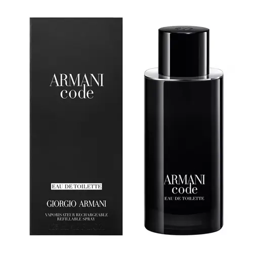 Giorgio Armani Code Eau de Toilette for Men, 4.2 fl oz - Fresh Citrus Woods Fragrance, Aromatic Woody Fragrances with Lemon Bright Start & Warm Cedar Base, Long-Lasting Designer Cologne