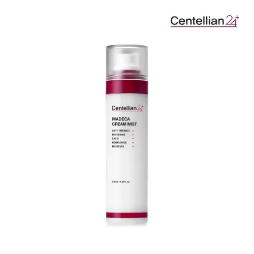 [NEW] [Centellian24] Madeca Cream Mist | Ultra-Hydrating & Nourishing Face Spray | 86% Centella Asiatica & Alaskan Glacial Water | Satiny Smooth Skin Without Added Shine | Hypoallergenic Fine Mist | 120ml (4.05fl oz) | Korean Skincare, Moisturizing, Sensi