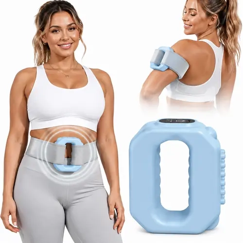 Fascia Ring, Mini Vibrations for full-body workout with 6-level speed for Neck & Shoulder Muscle Relief, Cordless Rechargeable, Muscle Recovery, Portable massager, Gift for Her
