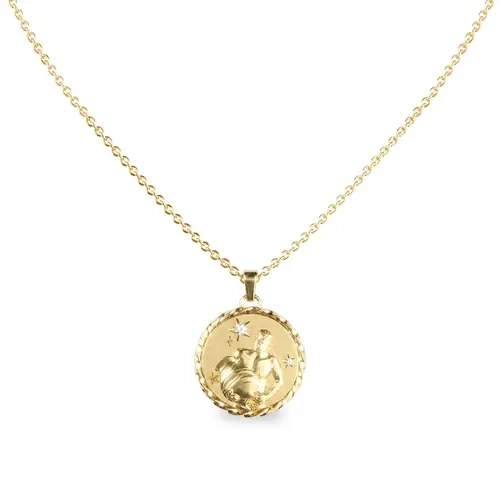PASCAL Zodiac Jewelry Collection Necklace for Women with Lab-Grown Diamonds & Gemstones Personalized Gift for Everyday Wear
