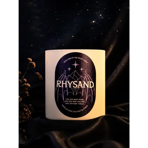 C&E Official A Court of Thorns and Roses Hand-Poured Soy Aroma Candle Pack - Clean Burning Decorative Candle, Unique Gifts, Aesthetic Home Decor Accent