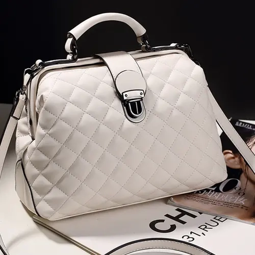 2026 Large Capacity New Rhombus Bag, Single Shoulder Crossbody Bags Multifunctional Women's Bag, Unique Design, High-End Retro Doctor Handbag #GLOBAL PICKS